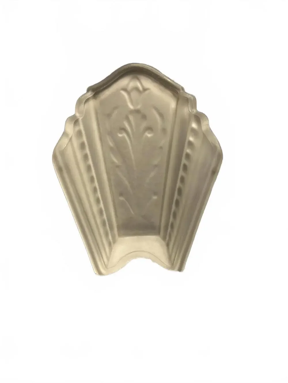 Art Deco Frosted Glass Light Shade: Floral Vine Sconce Chandelier Part